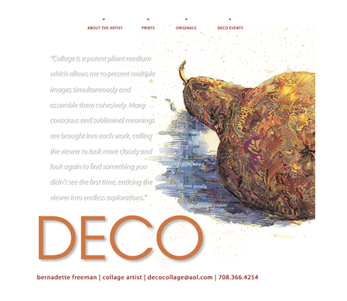DECO Home page